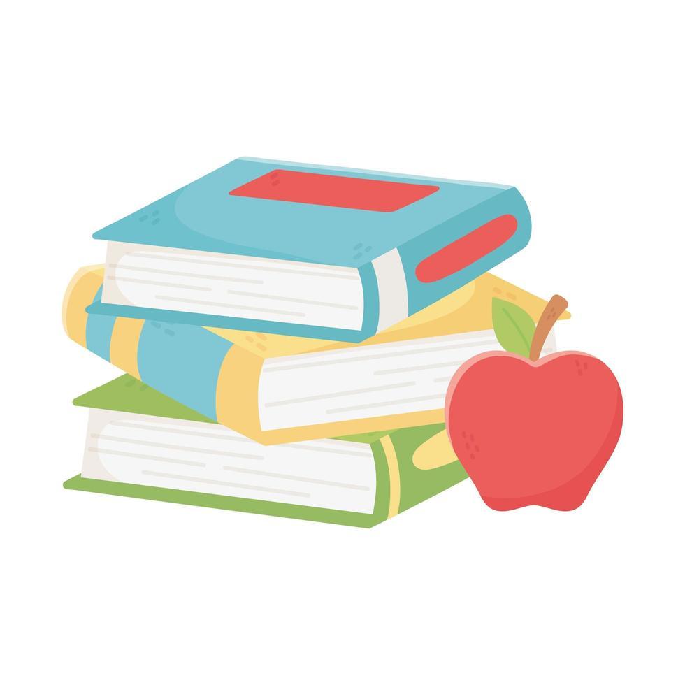 books and apple